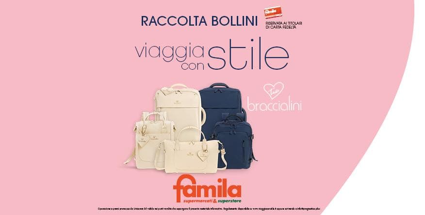 Viaggia con Stile Braccialini Viaggia con Stile Braccialini